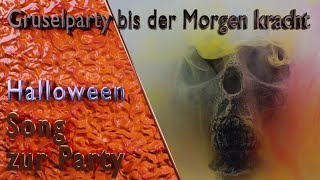 Party 🎃 Halloween  In der Nacht ist alles still  Lied Song Musikvideo halloweenhit [upl. by Esoryram788]