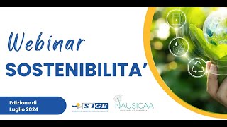 Webinar sostenibilità dimpresa le ultime novità [upl. by April]