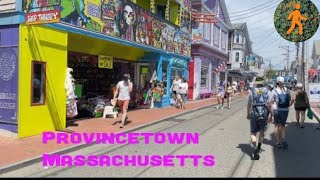 Provincetown Massachusetts  4K Virtual Walk  Slow TV  ASMR [upl. by Glenine]