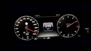 2020 Mercedes Benz S560 0258 top speed run [upl. by Sergei335]