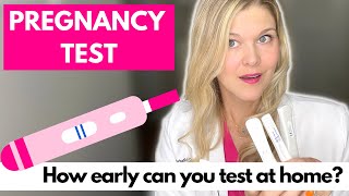 How early can you take a pregnancy test at home Implantation Symptoms and Early Pregnancy Testing [upl. by Modnarb]