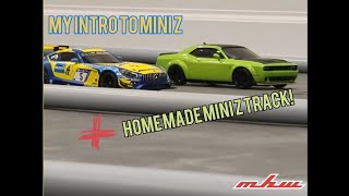 My intro to Kyosho mini z  homemade track [upl. by Loren]