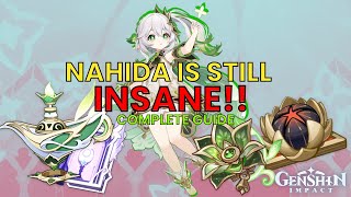 Is NAHIDA Still The Best Dendro Character  Genshin Impact Nahida Guide [upl. by Adriell]