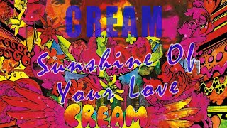 CREAM  SHUNSHINE OF LOVE  SUBTITULAT EN CATALÀ [upl. by Ibrab]