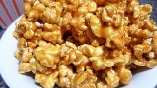 How to make Caramel Popcorn  Easy Cooking [upl. by Eicyal]