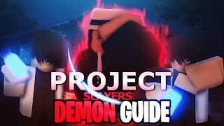 Project Slayers Demon Starter Guide RELEASES TODAY [upl. by Dene170]