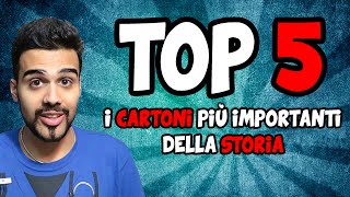 TOP 5 I FILM DANIMAZIONE PIÙ IMPORTANTI DELLA STORIA [upl. by Cimbura]