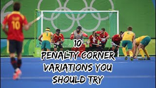 10 Penalty Corner Variations You Should Try  Field Hockey [upl. by Rooney]