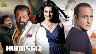 Humraaz  Hindi Full Movie  Bobby Deol  Ameesha Patel  Akshaye Khanna  Johnny Lever  Action [upl. by Nannahs995]