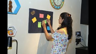 How to make a cute Notice Board for your room  Dilpreet Kaur [upl. by Bui]