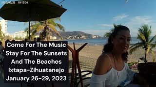 IxtapaZihuatanejo March 23 2022 The Sunset At Playa El Palmar [upl. by Clementis]