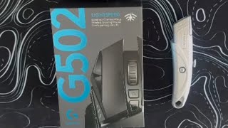 Logitech G502 Lightspeed Unboxing [upl. by Leval]