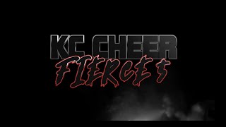 KC Cheer Fierce 5 20232024 [upl. by Trager]