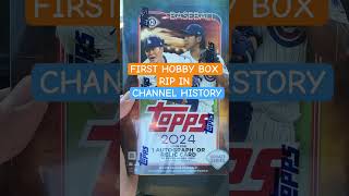 TOPPS UPDATE SERIES HOBBY BOX RIP ANNOUNCEMENT [upl. by Boyse]