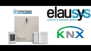 KNX Gateway for Caddx GE Interlogix NetworX alarm systems [upl. by Lillis789]