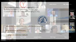 Nombramientos vacaciones y permisos en la CCSS [upl. by Htenek]