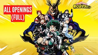 My Hero Academia ALL OPENINGS FULL 111  MOVIES  Boku no Hero Academia [upl. by Turner]