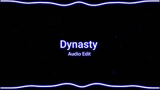 Dynasty MIIA Audio Edit The third video [upl. by Alyk]