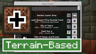 How to Add TerrainBased Custom Songs to Music Using Custom Music Container  Minecraft Bedrock [upl. by Dej411]