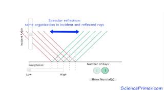 Specular vs Diffuse Reflection Overview [upl. by Akinas]