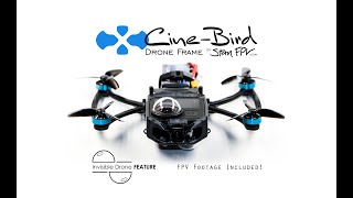 CineBird INVISIBLE 360 DRONE Test Footage  Raw Reframe with FPV View [upl. by Meara]