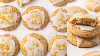 Glazed Lemon Cookies [upl. by Essirehc]