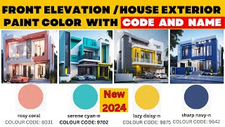 Exterior House Painting Color Ideas Asian Paints  House Best Exterior  Residential house painting [upl. by Yalhsa]