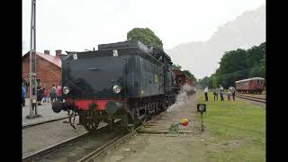 St Olof Station Steamlocomotive ST Olof station [upl. by Ingelbert]