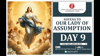 NOVENA TO OUR LADY OF ASSUMPTION  DAY 9 [upl. by Pansir927]