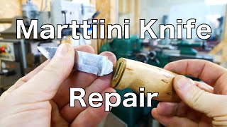 Marttiini Bushcraft Knife Repair [upl. by Dorlisa793]