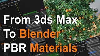 From 3ds Max to Blender PBR Materials Tutorial [upl. by Mcintosh696]