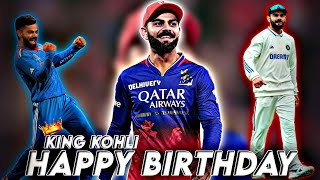 Virat Kohli Birthday Status  Virat Kohli WhatsApp New Birthday Status 🎂👑 [upl. by Lidia707]