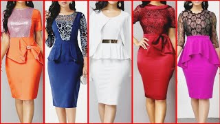 Bodycon Dress With Lace emballishment TryOn Haul 2023 Affordable and Stylish Dresses for Any Budget [upl. by Shreeves]