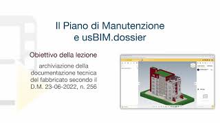 Tutorial ManTusP  Il Piano di Manutenzione e usBIMdossier  ACCA software [upl. by Eelrefinnej69]