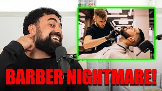 George Jankos NIGHTMARE Barber Experience [upl. by Aicatsanna]