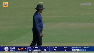 Hydrabad vs Rajasthan  Syed Mustaq Ali Trophy  SMAT [upl. by Vogele]