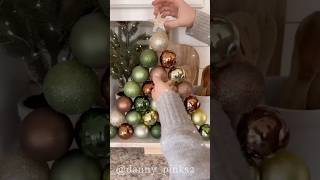 DIY de natal  fácil e cheio de charme 🎄 diynatal diynatalino façavocêmesmo [upl. by Trebuh]