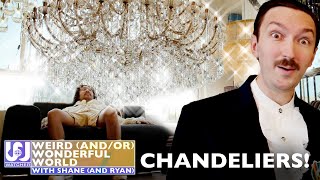 Shane and Ryan Go Wild At A Chandelier Store • Weird Wonderful World [upl. by Llednew963]