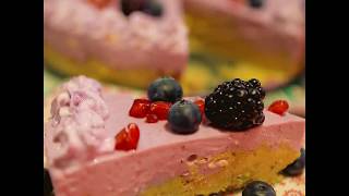 Mixed Berry NoBake Cheesecake  Tang Food [upl. by Oinegue]