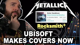 Metallica  Enter Sandman in Rocksmith but its a cover [upl. by Elleinahc159]