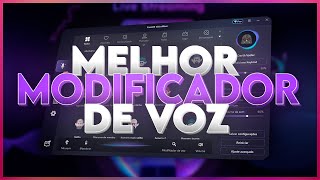 MELHOR MODIFICADOR DE VOZ PARA YOUTUBERS E STREAMERS  TROCADOR DE VOZ [upl. by Finella468]