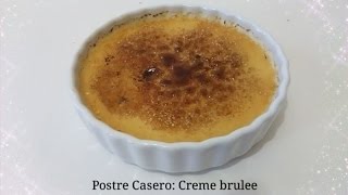 Creme Brulee Casero  Silvana Cocina [upl. by Nedyarb]