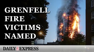 Grenfell tower fire Who were the 72 victims [upl. by Nored780]