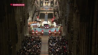 Christmas Midnight Mass from Cologne Cathedral 2018 HD [upl. by Ayita633]