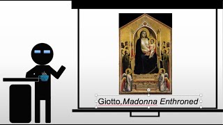 Giotto Madonna Enthroned [upl. by Dahaf631]