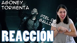 REACCIÓN a Agoney  Tormenta Video Oficial [upl. by Aisel]