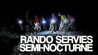 VTT En mode sanglier  RANDO VTT SERVIES SEMINOCTURNE 2017 [upl. by Elbart]