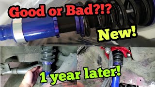 MAXPEEDINGRODS COILOVERS 1 YEAR REVIEW  ALL MOTOR H2B CIVIC PULLS🔥 [upl. by Pliner]