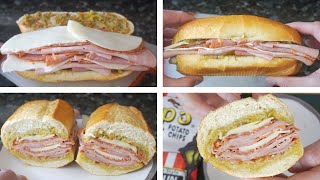 New Orleans Muffuletta  Muffaletta Sandwich Recipe  Best ColdCut Sandwich Ever 4K ASMR [upl. by Dodd]