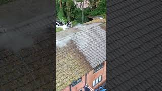 Roof cleaning shropshire roofcleaning roofmaintenance [upl. by Dihsar]